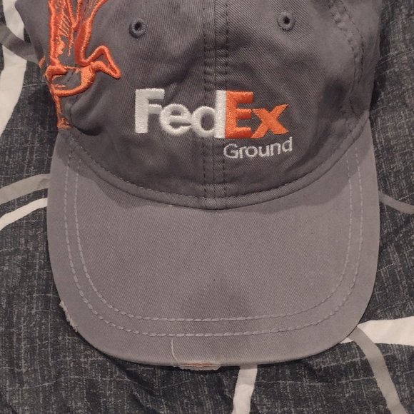Fedex Gray and Orange Fitted Cap - Picture 3 of 3